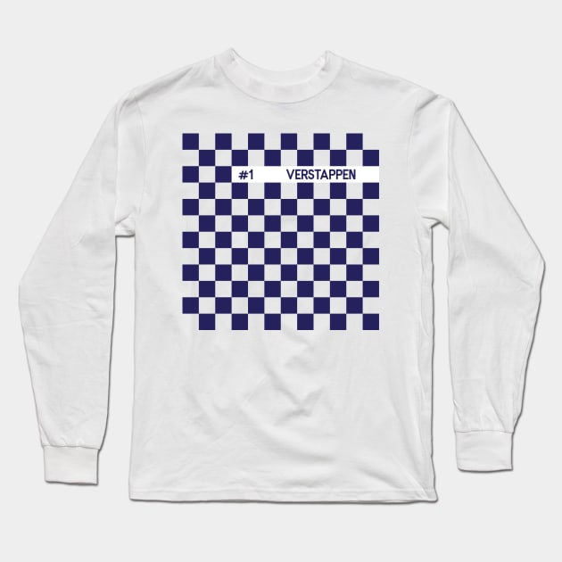 Verstappen Racing Flag - 2022 Season Long Sleeve T-Shirt by GreazyL